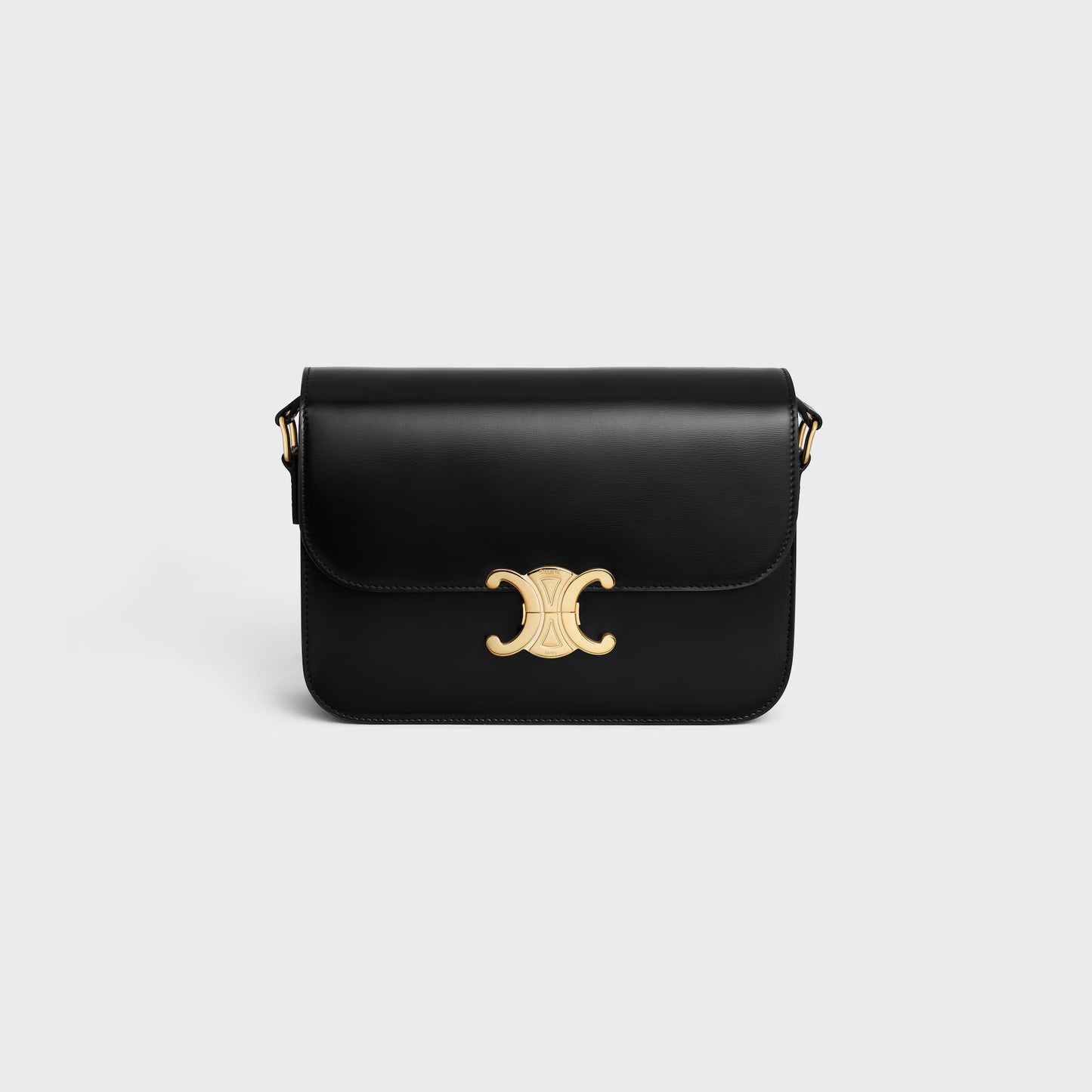 Classic Triomphe Bag in shiny calfskin
