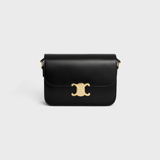 Classic Triomphe Bag in shiny calfskin