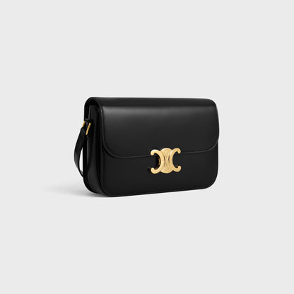 Classic Triomphe Bag in shiny calfskin