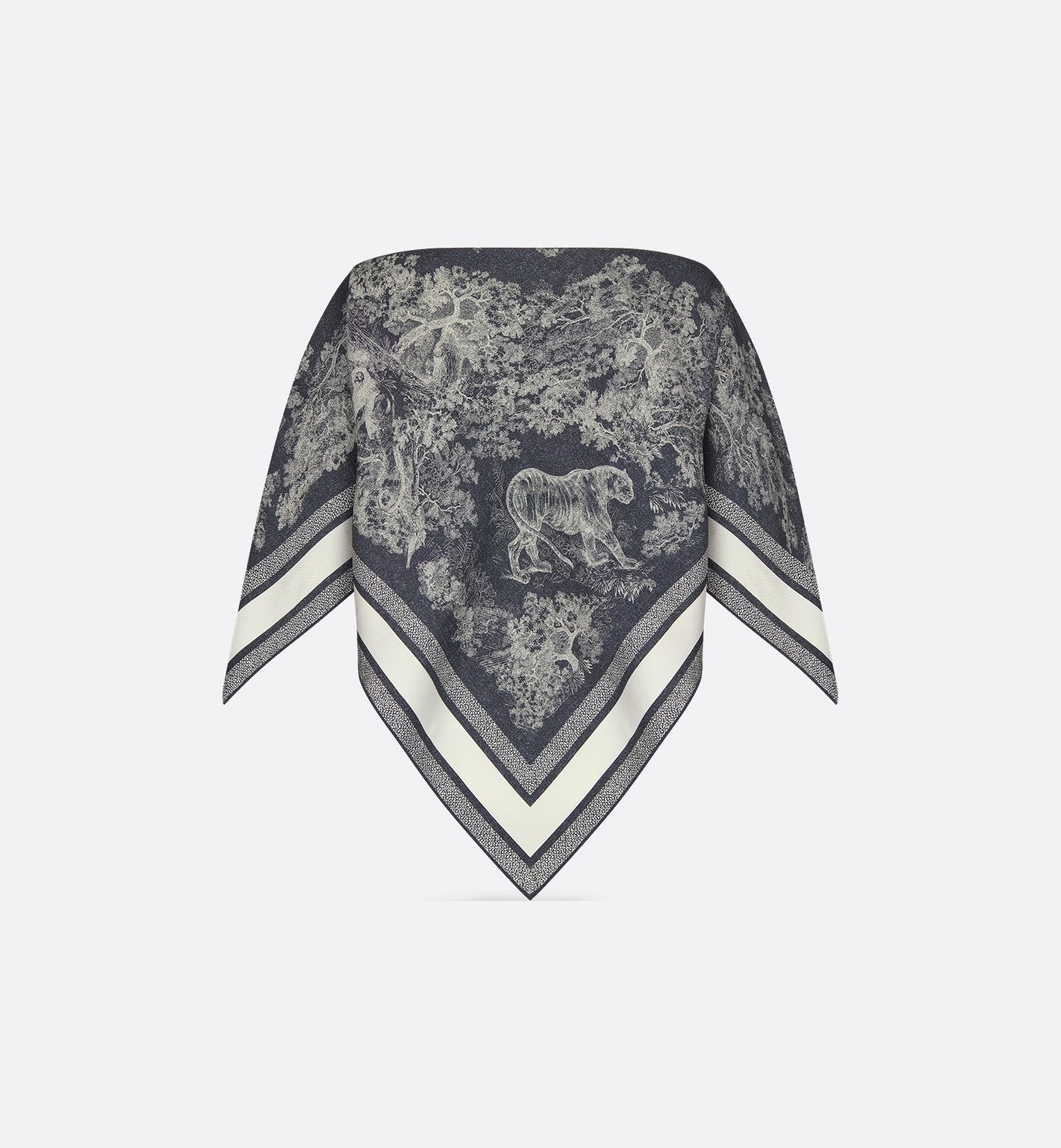 Toile de Jouy Sauvage Dioriviera – Elegant Scarf