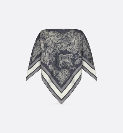 Toile de Jouy Sauvage Dioriviera – Elegant Scarf