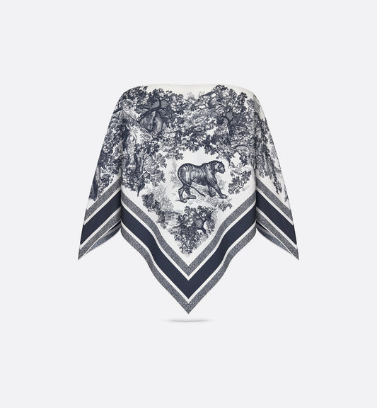 Toile de Jouy Sauvage Dioriviera – Elegant Scarf